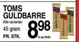 ABC Lavpris Toms guldbarre tilbud