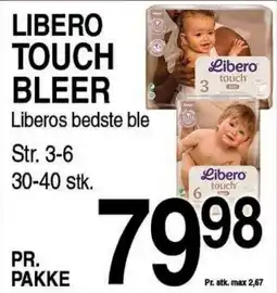 ABC Lavpris Libero touch bleer tilbud