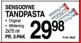 ABC Lavpris Sensodyne tandpasta tilbud