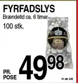 ABC Lavpris Fyrfadslys tilbud