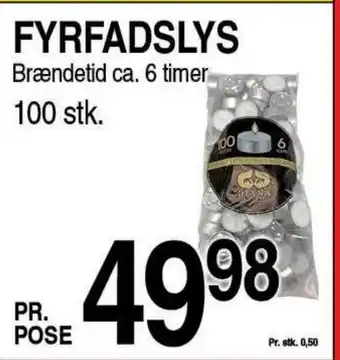 ABC Lavpris Fyrfadslys tilbud