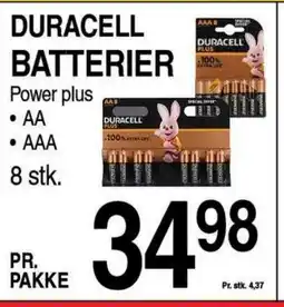ABC Lavpris Duracell batterier tilbud