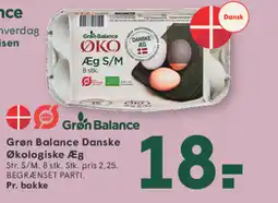 SPAR Grøn balance danske økologiske æg tilbud