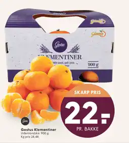 SPAR Gestus Klementiner tilbud