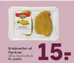 SPAR Krebinetter af fjerkræ tilbud