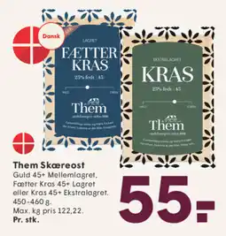 SPAR Them Skæreost tilbud