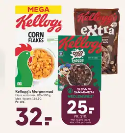 SPAR Kellogg's Morgenmad tilbud