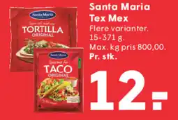 SPAR Santa Maria Tex Mex tilbud