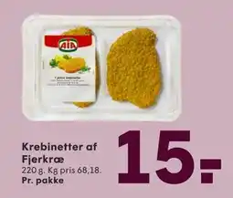 SPAR Krebinetter af Fjerkræ, DKK 15 tilbud
