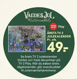 SPAR ÅRETS TV 2 JULEKALENDER, DKK 49 tilbud