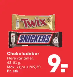 SPAR Chokoladebar tilbud