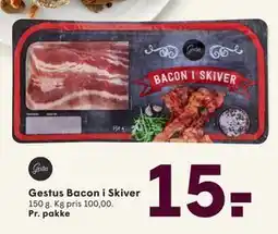 SPAR Gestus Bacon i Skiver, DKK 15 tilbud