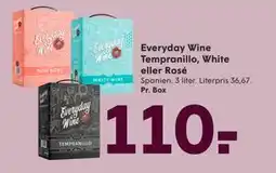 SPAR Everyday Wine Tempranillo, White eller Rosé, DKK 110 tilbud