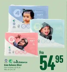 Min Købmand Grøn Balance Bleer tilbud