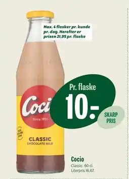 Min Købmand Cocio, DKK 10 tilbud