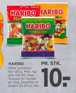 MENY HARIBO, DKK 10 tilbud