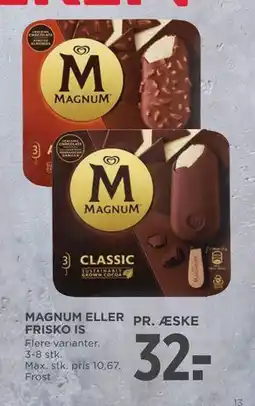 MENY MAGNUM ELLER FRISKO IS, DKK 32 tilbud