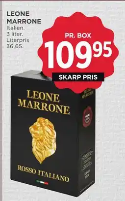 MENY LEONE MARRONE, DKK 109.95 tilbud