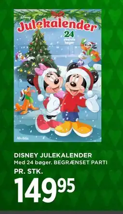 MENY DISNEY JULEKALENDER, DKK 149.95 tilbud