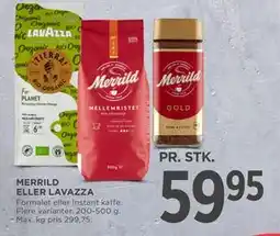 MENY MERRILD ELLER, DKK 59.95 tilbud