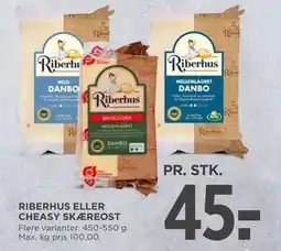 MENY RIBERHUS ELLER CHEASY, DKK 45 tilbud