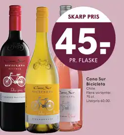 SPAR Cono Sur Bicicleta tilbud