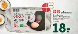 SPAR Grøn Balance Danske Økologiske Æg tilbud