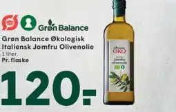 SPAR Grøn Balance Økologisk Italiensk Jomfru Olivenolie tilbud