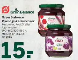 SPAR Grøn Balance Økologiske Survarer tilbud