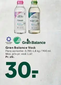 SPAR Grøn Balance Vask tilbud