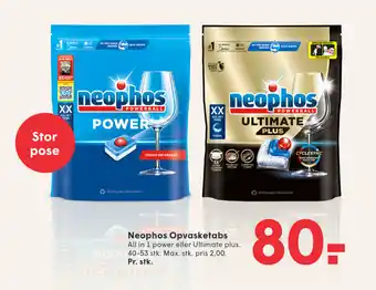 SPAR Neophos Opvasketabs tilbud