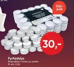 BigDollar Fyrfadslys tilbud