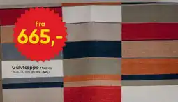 BigDollar Gulvtæppe Madras tilbud