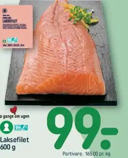REMA 1000 Laksefilet tilbud