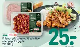 REMA 1000 Frilandsgris paneret XL schnitzel eller paprika gryde tilbud