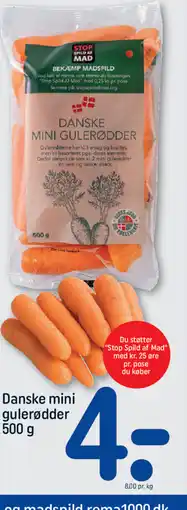 REMA 1000 Danske mini gulerødder tilbud