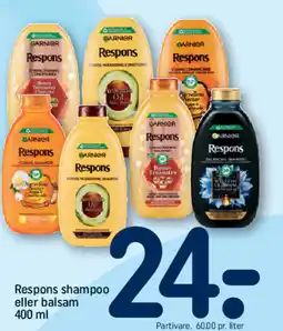 REMA 1000 Respons shampoo eller balsam tilbud
