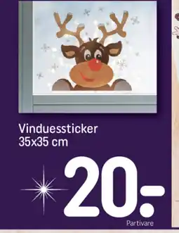 REMA 1000 Vinduessticker tilbud