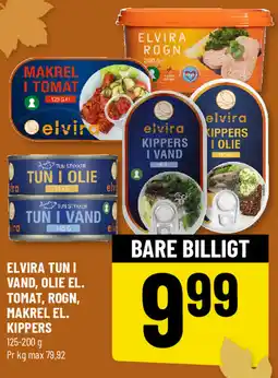 Løvbjerg Elvira tun i vand, olie el. tomat, rogn, makrel el. kippers tilbud