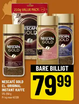Løvbjerg Nescafé gold el. original instant kaffe tilbud