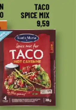 Løvbjerg Santa Maria Taco spice mix tilbud