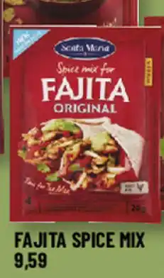 Løvbjerg Santa Maria Fajita spice mix tilbud