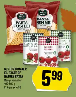 Løvbjerg Gestus tomater el. taste of nature pasta tilbud