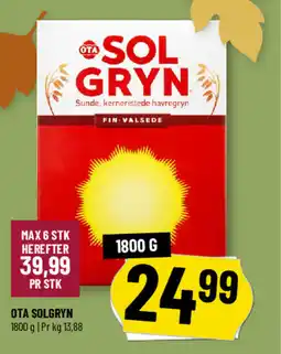 Løvbjerg Ota solgryn tilbud