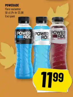 Løvbjerg POWERADE tilbud