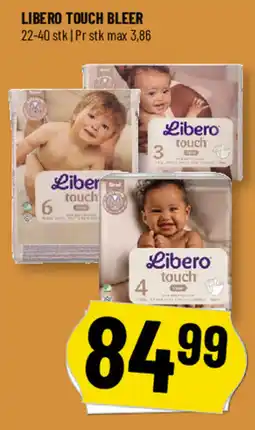 Løvbjerg Libero touch bleer tilbud