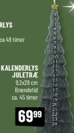 Løvbjerg Kalenderlys juletræ tilbud