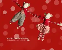 Daells Bolighus Mus med magnethænder tilbud