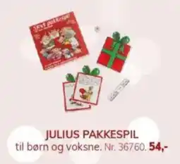 Daells Bolighus Julius pakkespil tilbud
