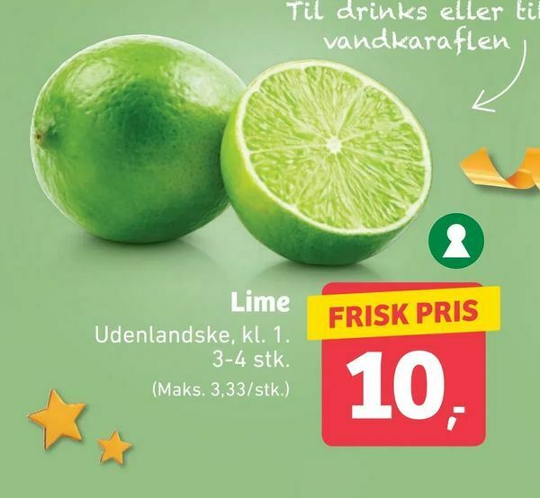 Lime tilbud hos ALDI